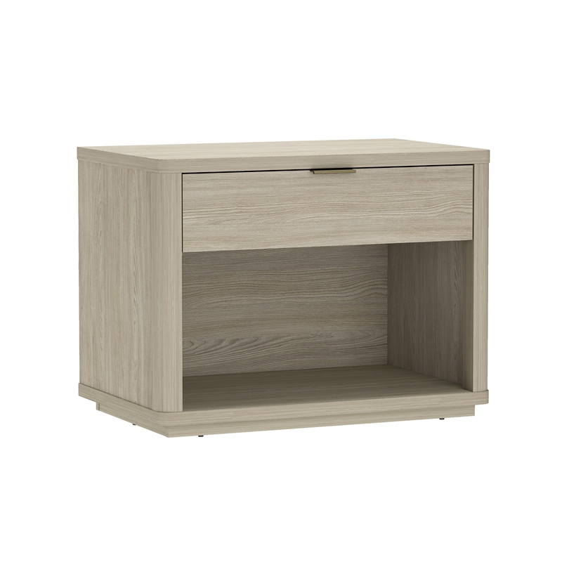 Evelyn Modern 32 Nightstand 2.0 with 1 Full Extension Drawer in Natural