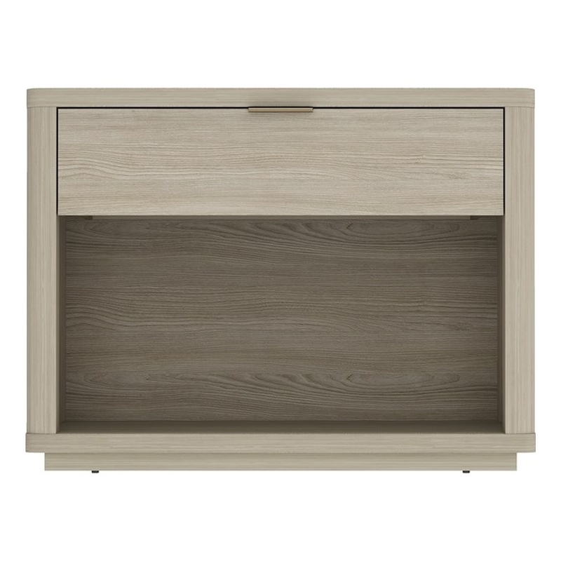 Evelyn Modern 32 Nightstand 2.0 with 1 Full Extension Drawer in Natural