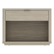 Evelyn Modern 32 Nightstand 2.0 with 1 Full Extension Drawer in Natural