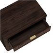 Evelyn Modern 32 Nightstand 4.0 with 3 Full Extension Drawers in Brown