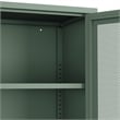 Amelia Modern 31.5 Accent Cabinet with 3 Adjustable Shelves in Green