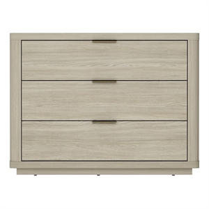 Evelyn Modern 32 Nightstand 4.0 with 3 Full Extension Drawers in Natural
