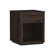 Evelyn Modern Nightstand with 2 Full Extension Drawers in Brown - Set of 2