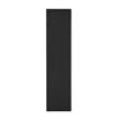 Rivington Modern Open Bookcase in Black (5-Shelf) - Set of 2