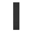 Rivington Modern Bookcase Cabinet in Black (5-Shelf) - Set of 2