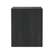 Linda Modern Nightstand in Charcoal Grey (2-Drawer) - Set of 2