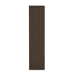 Rivington Modern Open Bookcase in Dark Walnut (5-Shelf) - Set of 3