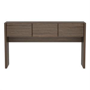 Linda Modern Console Table in Walnut Brown