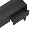 Linda Modern Console Table in Charcoal Grey