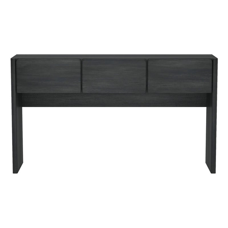 Linda Modern Console Table in Charcoal Grey