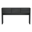 Linda Modern Console Table in Charcoal Grey