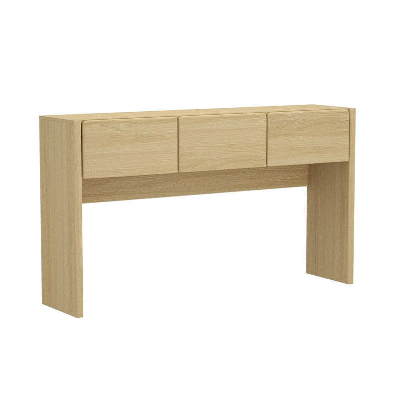 Linda Modern Console Table in Natural Oak