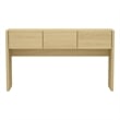 Linda Modern Console Table in Natural Oak