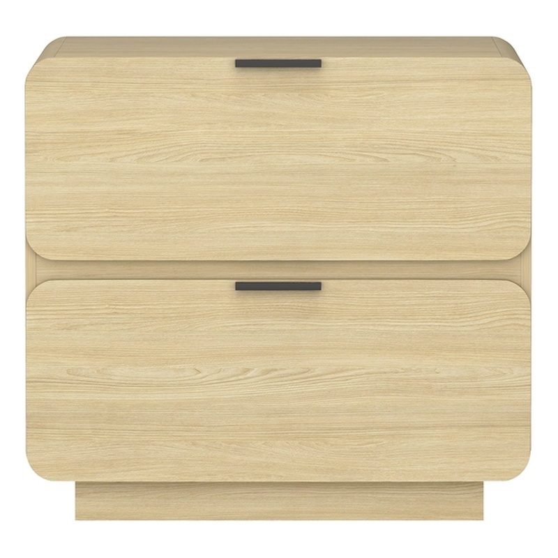 Chrystie Contemporary Modern Nightstand in Natural