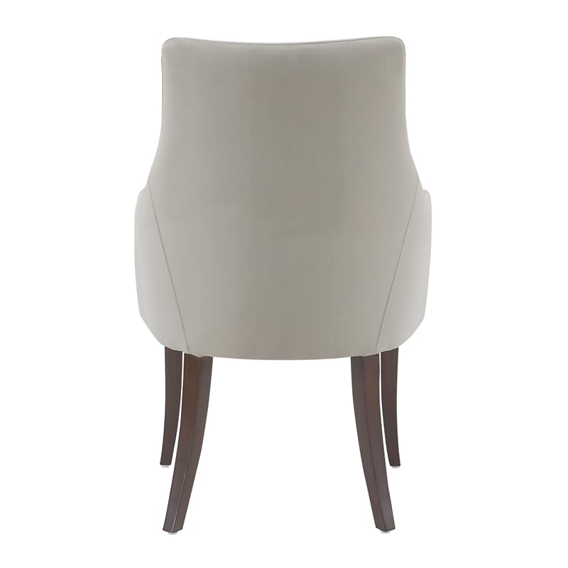 Connie Modern 6-Piece Dining Chair Set in Light Gray