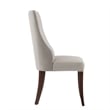 Connie Modern 6-Piece Dining Chair Set in Light Gray