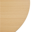 Layla Scandinavian Modern 2-Piece Coffee Table & End Table Set in Light Oak