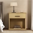 Clifford Traditional Nightstand in Natural Oak (1-Drawer)