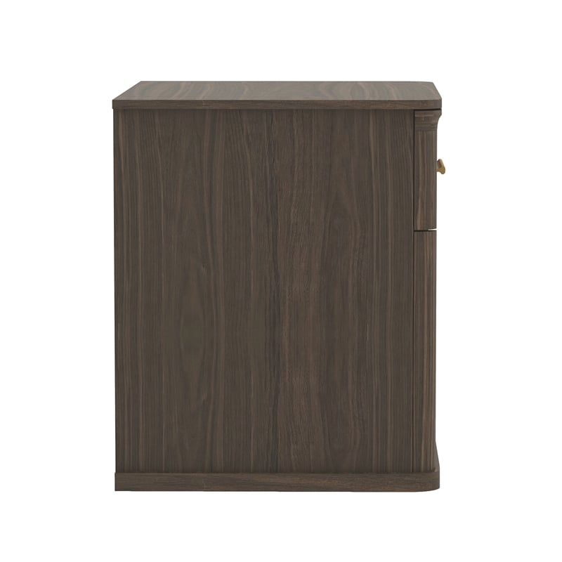 Clifford Traditional Nightstand in Walnut (1-Drawer)