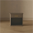 Clifford Traditional Nightstand in Walnut (1-Drawer)