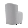Hearth Contemporary Modern Upholstered Side Chair in Light Gray