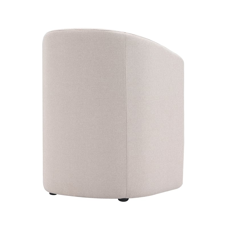Hearth Contemporary Modern Upholstered Armchair in Barley