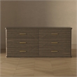 Clifford Traditional 2-Piece Dresser and Nightstand in Walnut