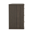 Clifford Traditional 2-Piece Dresser and Nightstand in Walnut