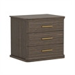 Clifford Traditional 2-Piece Dresser and Nightstand in Walnut