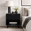 Elara Contemporary 2-Piece Dresser and Nightstand in Black