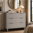 Elara Contemporary 2-Piece Dresser and Nightstand in Light Gray