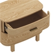 Solara Contemporary 2-Piece Dresser and Nightstand in Natural Oak