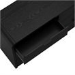 Grace Modern 2-Piece Dresser and Nightstand in Black