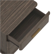 Clifford Traditional 3-Piece Dresser and Nightstand in Walnut