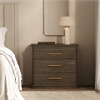 Clifford Traditional 3-Piece Dresser and Nightstand in Walnut