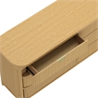 Park Contemporary 2-Piece Dresser and Nightstand in Natural