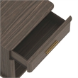 Clifford Traditional 3-Piece Dresser and Nightstand in Walnut