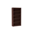 Manhattan Comfort Olinda Series 1.0 Modern 5-Shelf Wood Bookcase in White