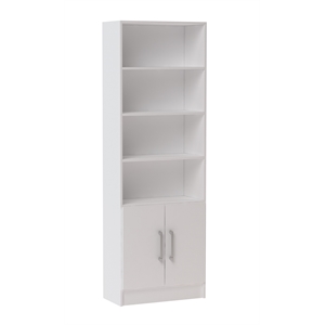 manhattan comfort catarina 6 shelf bookcase
