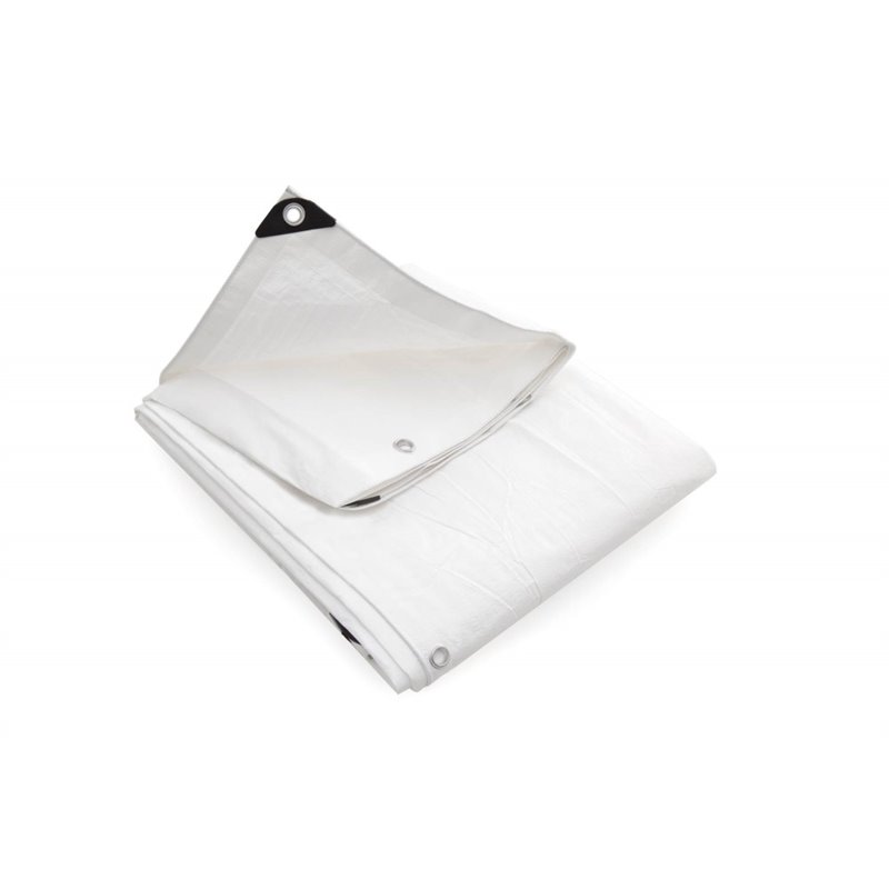 King Canopy 12' x 20' Super Heavy Duty Tarp in White - WSUP12X20