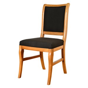 beechwood mountain upholstered back side chair
