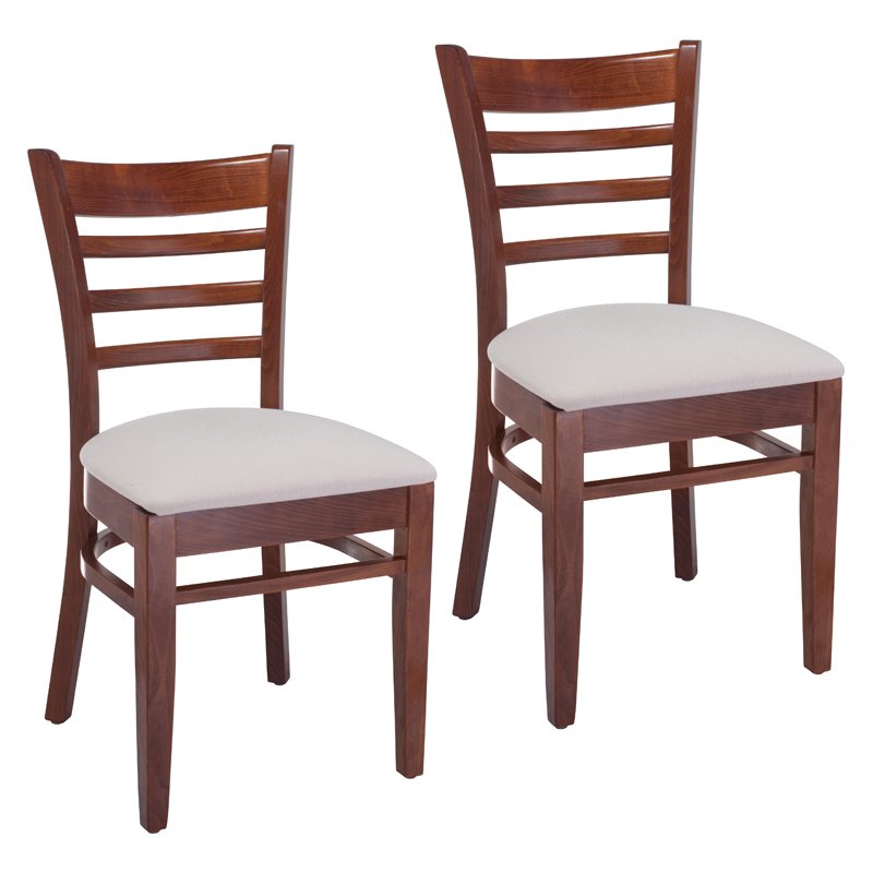 ladderback side chair in