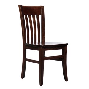 jacob side chair in walnut (set of 2)