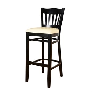 hybrid bar stool in black