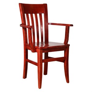 jacob arm chair in mahogany