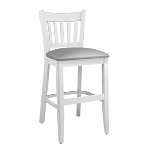 vertical counter stool white