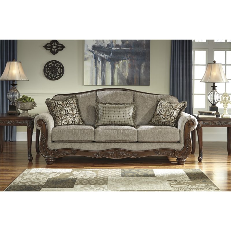 Ashley Cecilyn Sofa In Cocoa