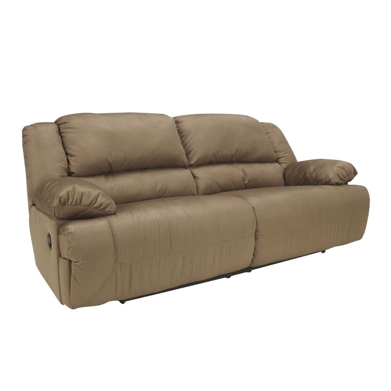 Ashley Furniture Hogan Reclining Loveseat in Mocha Cymax Business