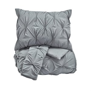 ashley furniture rimy comforter set in gray