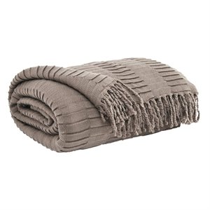 ashley furniture mendez throw in taupe